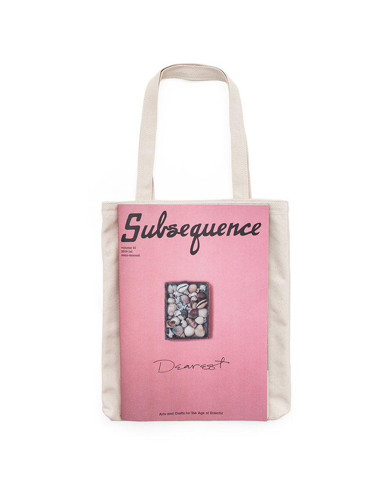 CANVAS TOTE (SUB) IVORY ONE SIZE