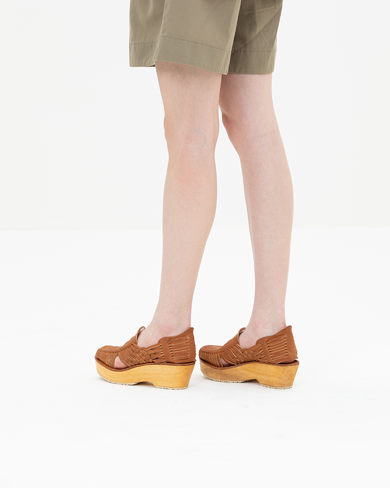 LILA SANDAL-FOLK W BROWN W6