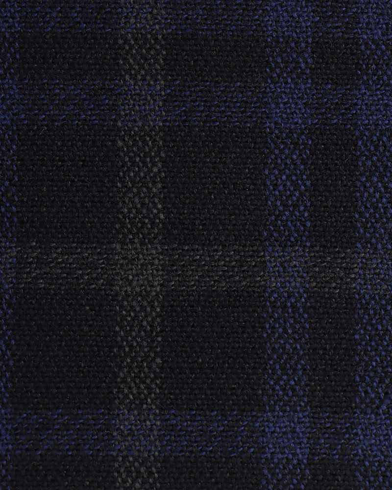 TRAVEL POUCH BUFFALO CHECK NAVY -