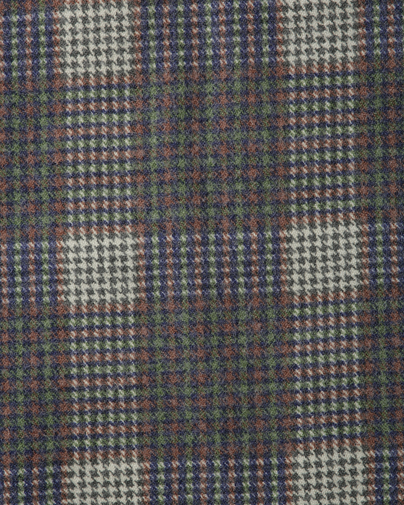 CARROW SHIRT CHECK L/S GREY 1