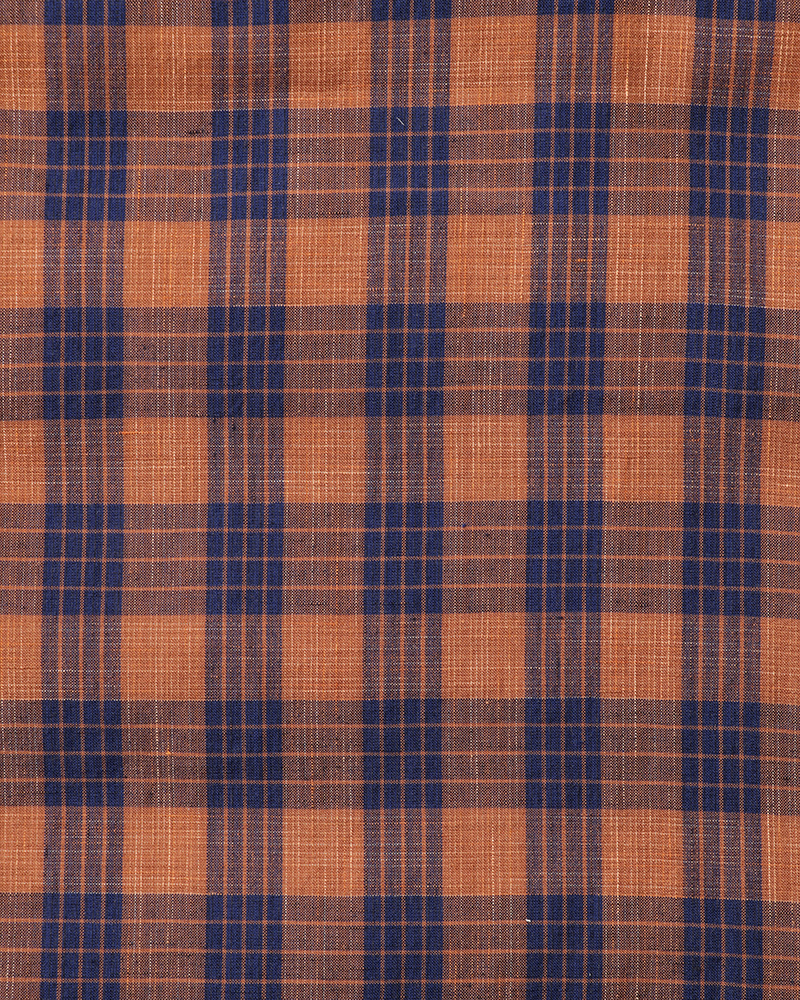KEESEY CHECK DOWN JKT ORANGE 1