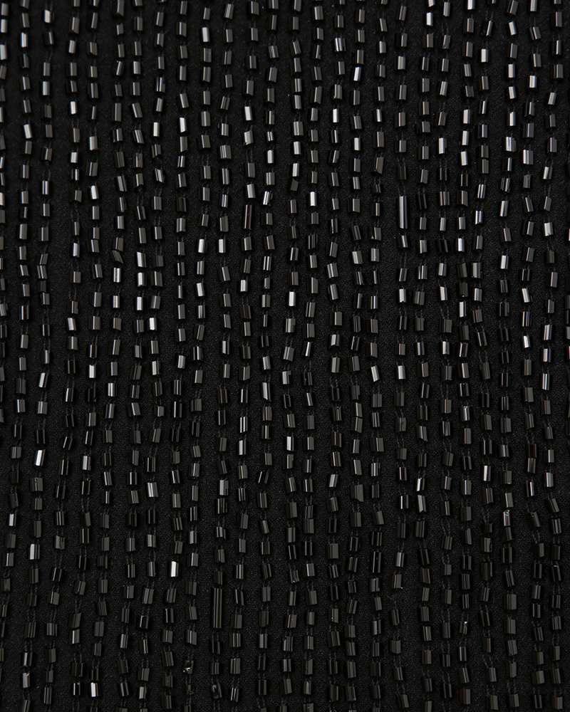 BEADS TANK TOP W BLACK 0