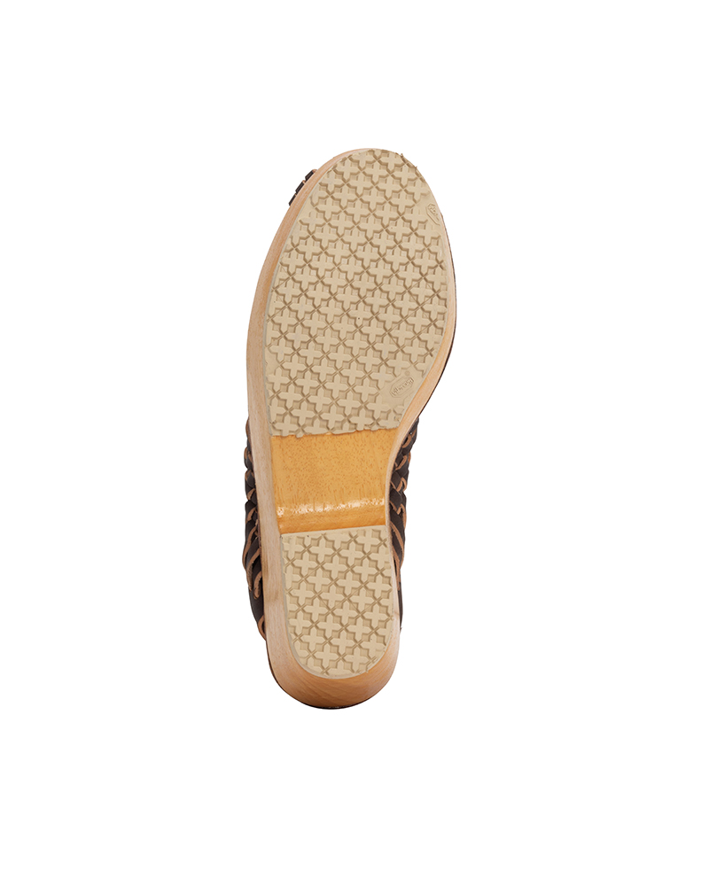 LILA SANDAL-FOLK W DK.BROWN W6