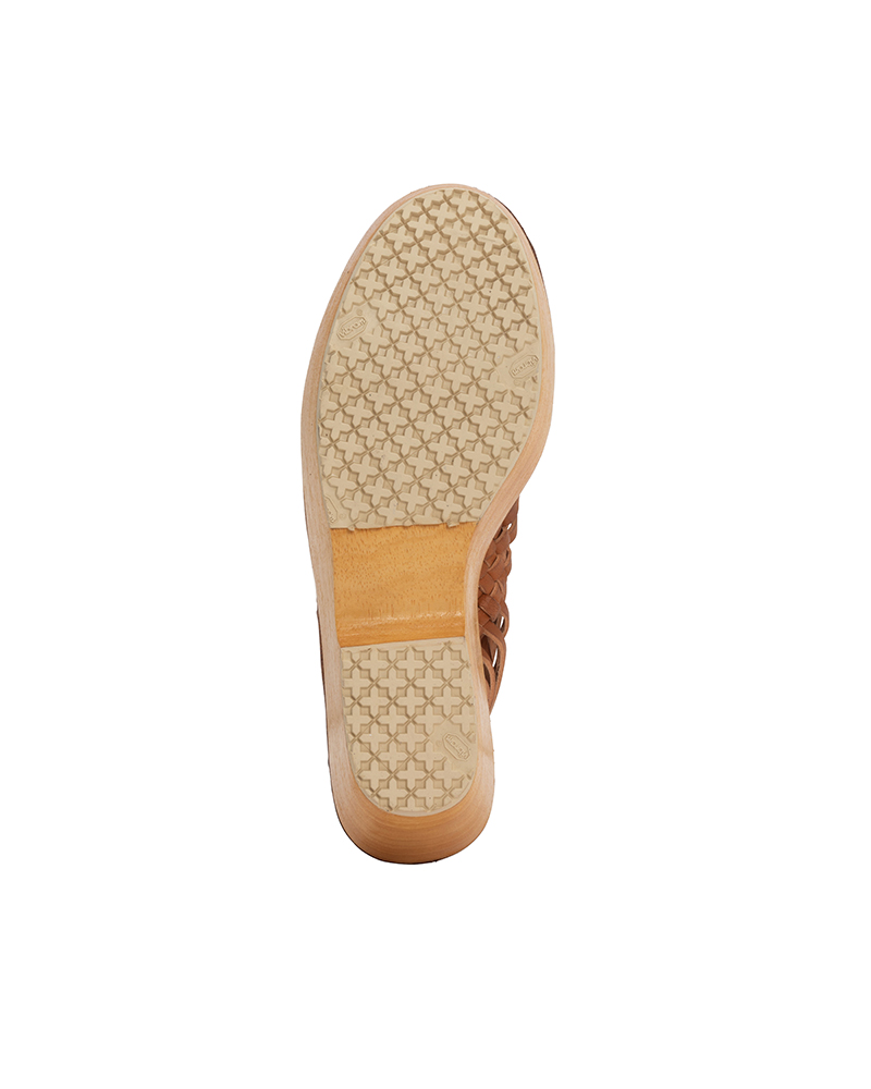 LILA SANDAL-FOLK W BROWN W6