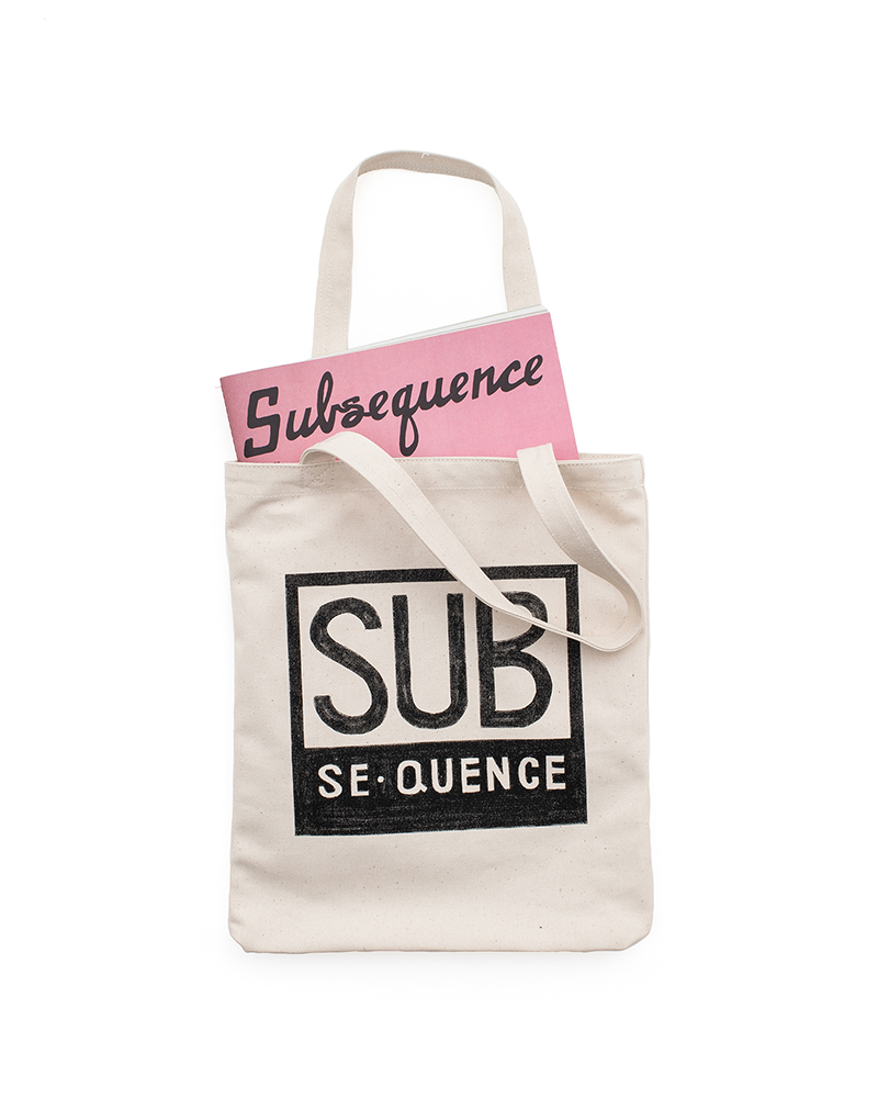CANVAS TOTE (SUB) IVORY ONE SIZE