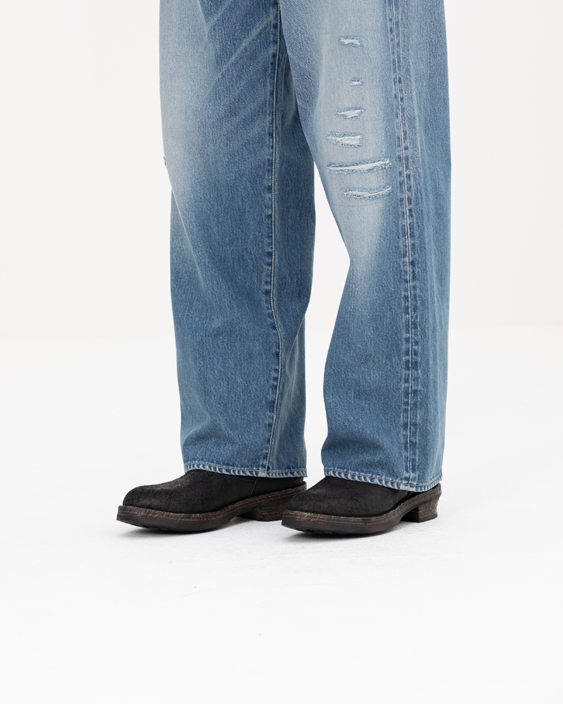 T.W.O. BOOTS-FOLK BLACK M8