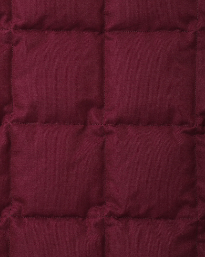 COACH DOWN QUILTED JKT BURGUNDY 1