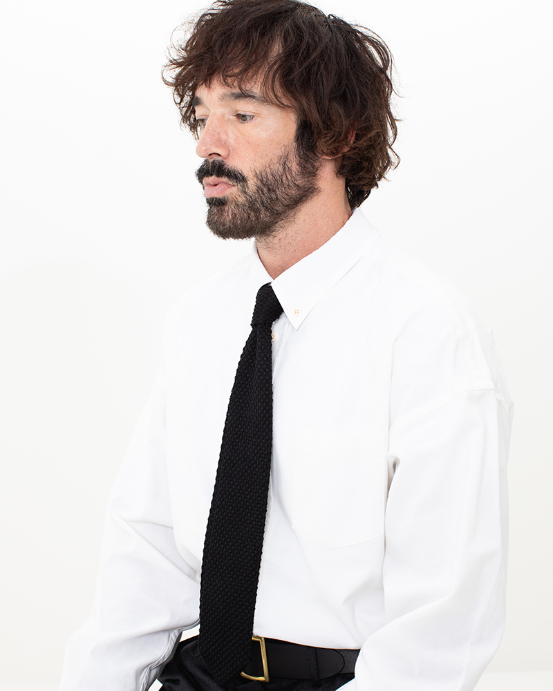 NECKTIE (SILK) BLACK -