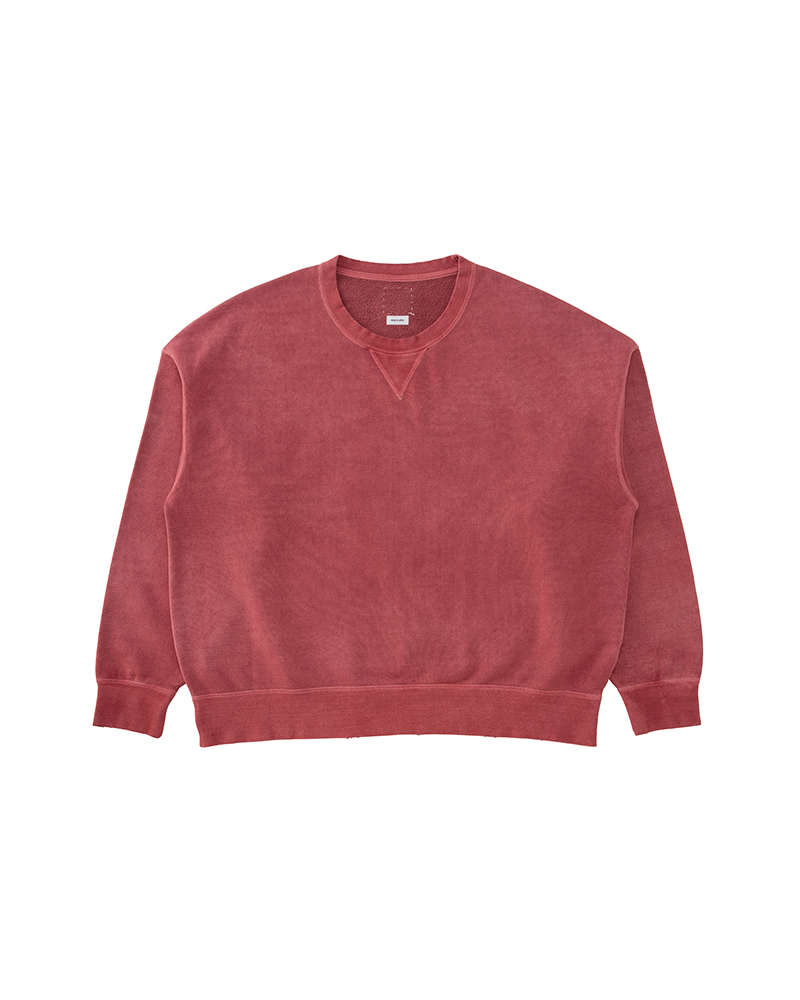 AMPLUS SB SWEAT L/S (U.D.) RED 1