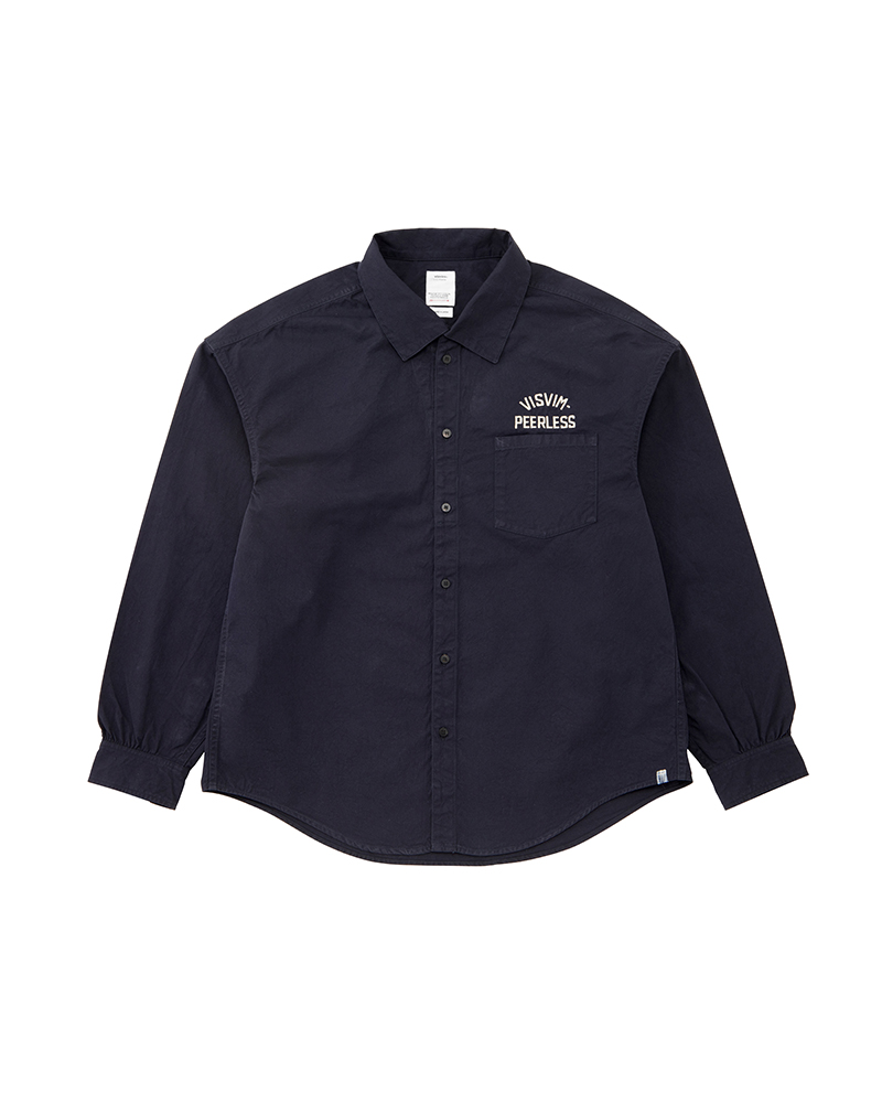 PALMER SHIRT L/S PEERLESS NAVY 1