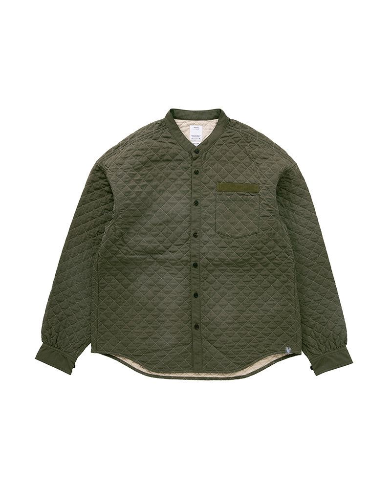 QUILTED PALMER SHIRT L/S GREEN 1