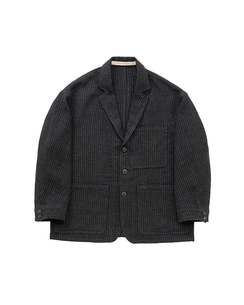 RAILWOOD JKT BLACK STRIPE 1