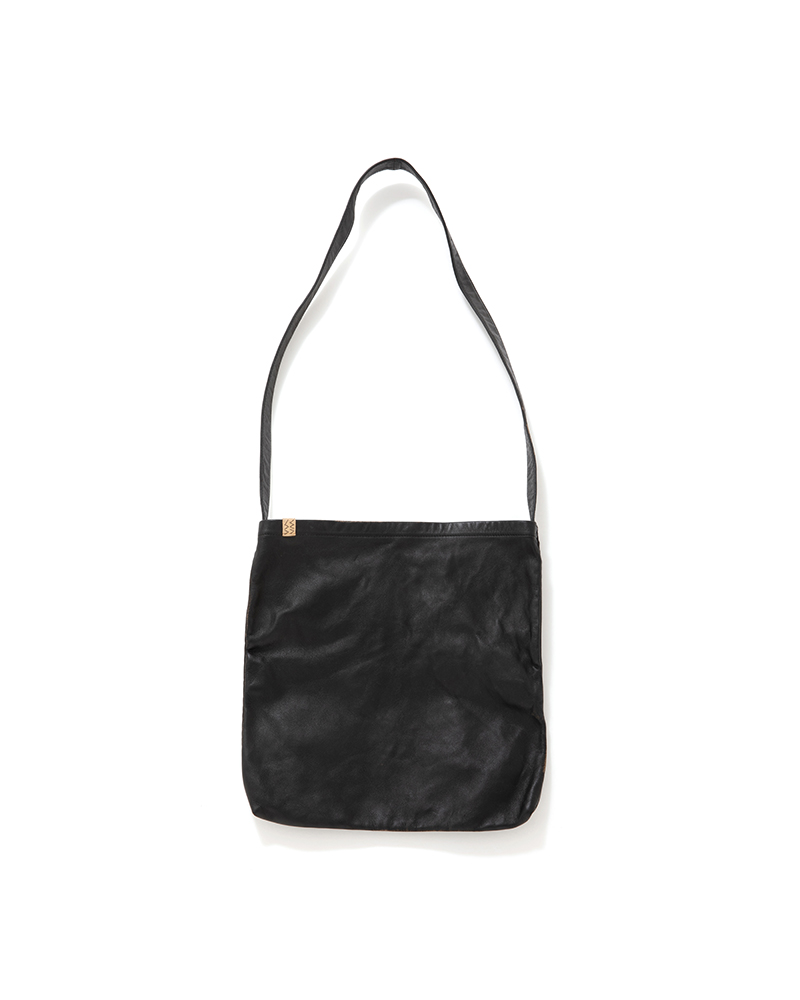 RECORD BAG DMGD (IT VEG.H) BLACK -