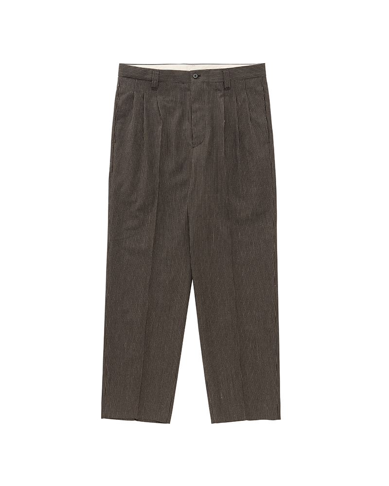 MCCLOUD SLACKS SANTOME CHARCOAL 1