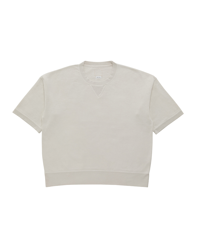 JUMBO SB SWEAT S/S DMGD (U.D.) OFF WHITE 1