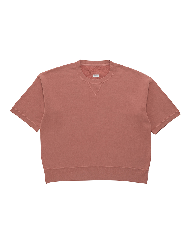 JUMBO SB SWEAT S/S DMGD (U.D.) PINK 1