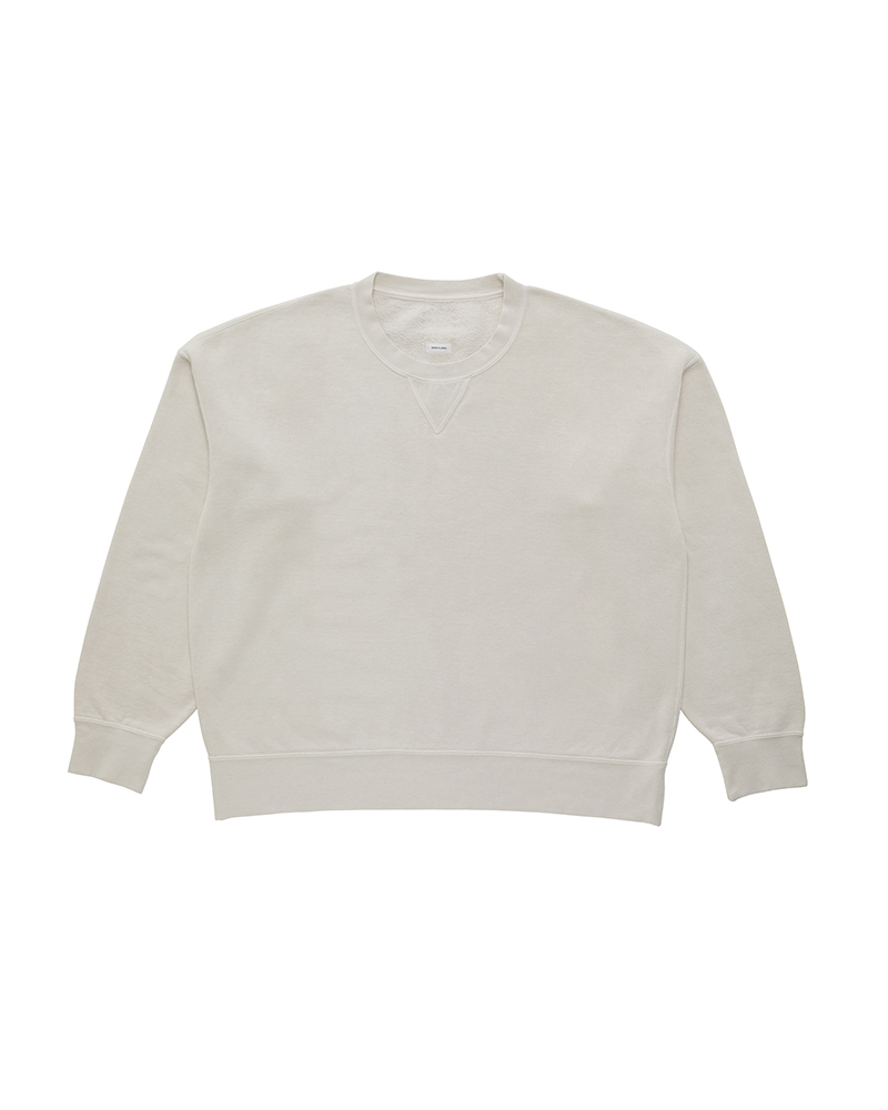 JUMBO SB SWEAT L/S DMGD (U.D.) OFF WHITE 1
