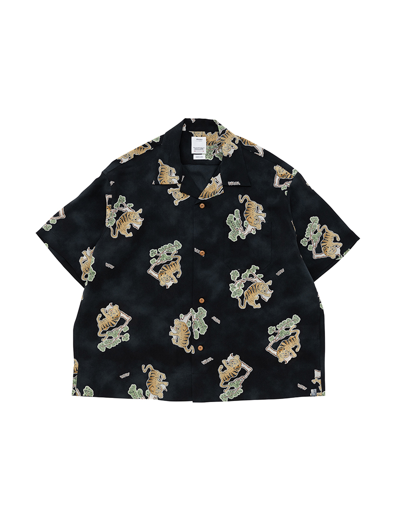 COPA SHIRT S/S TORA (SILK) BLACK 1