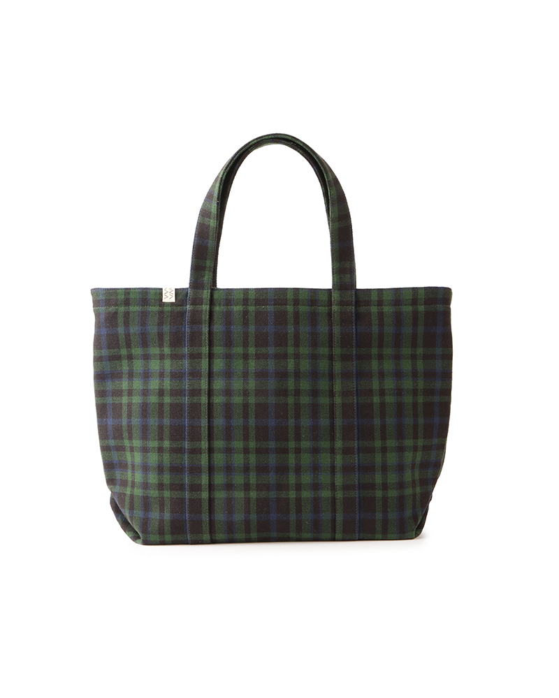 UT.TOTE (M) BUFFALO CHECK GREEN -