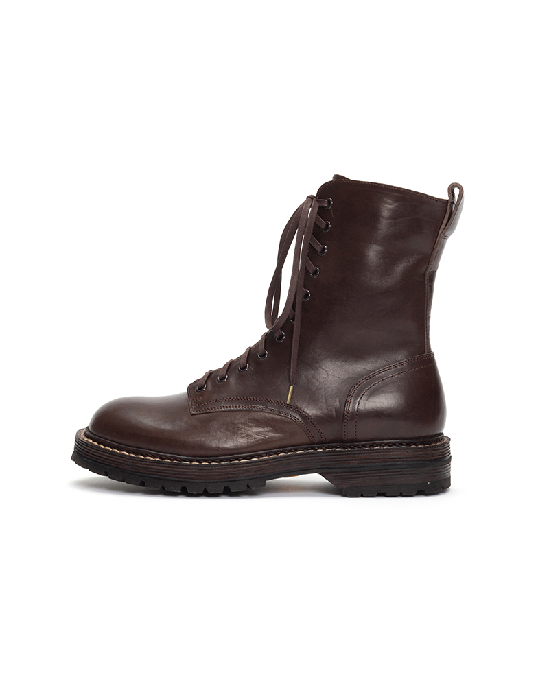 GILLESPIE BOOTS-FOLK DK.BROWN M8