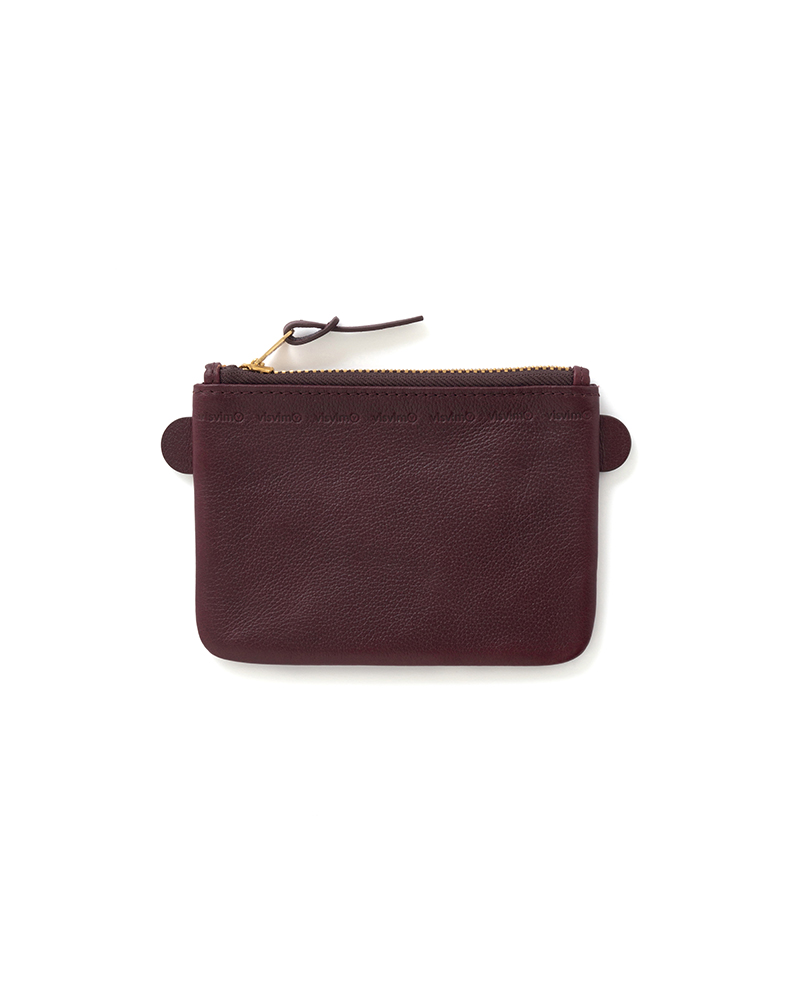LEATHER ESSENTIALS CASE (KNGR) BURGUNDY -