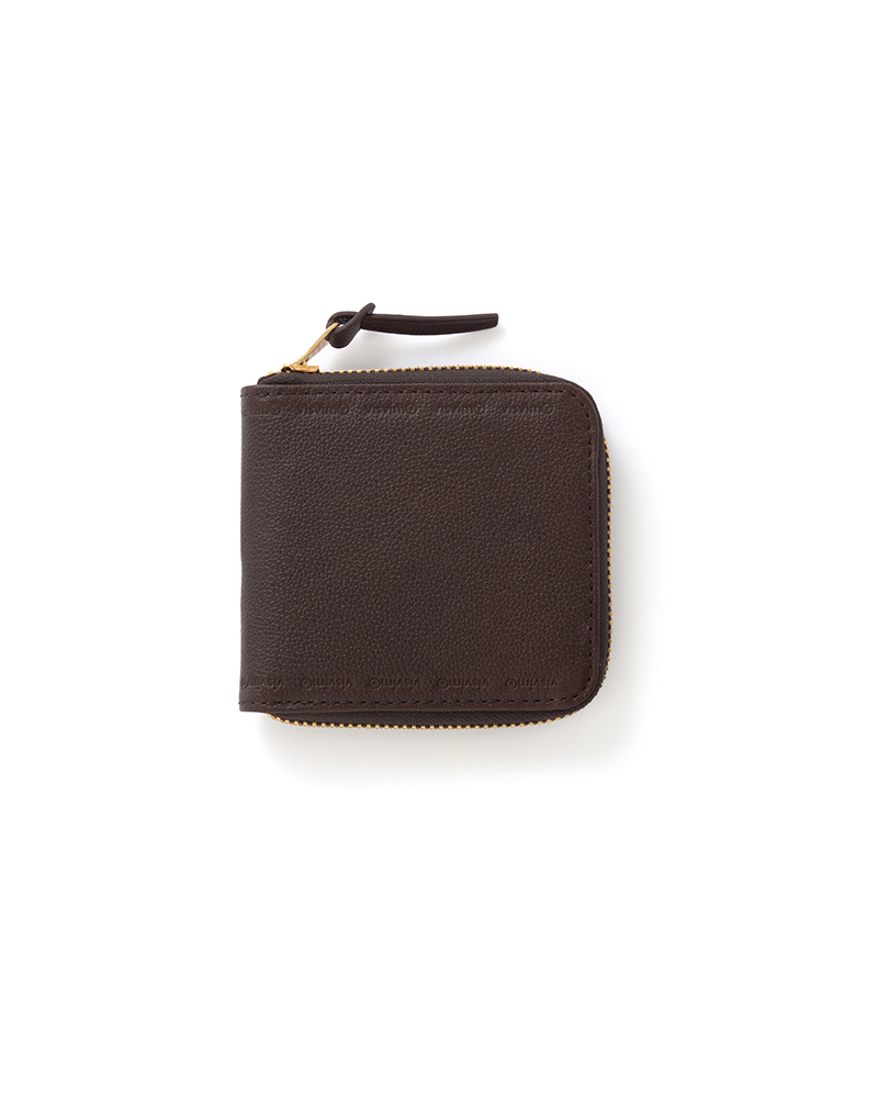 LEATHER BI-FOLD (KNGR) DK.BROWN -