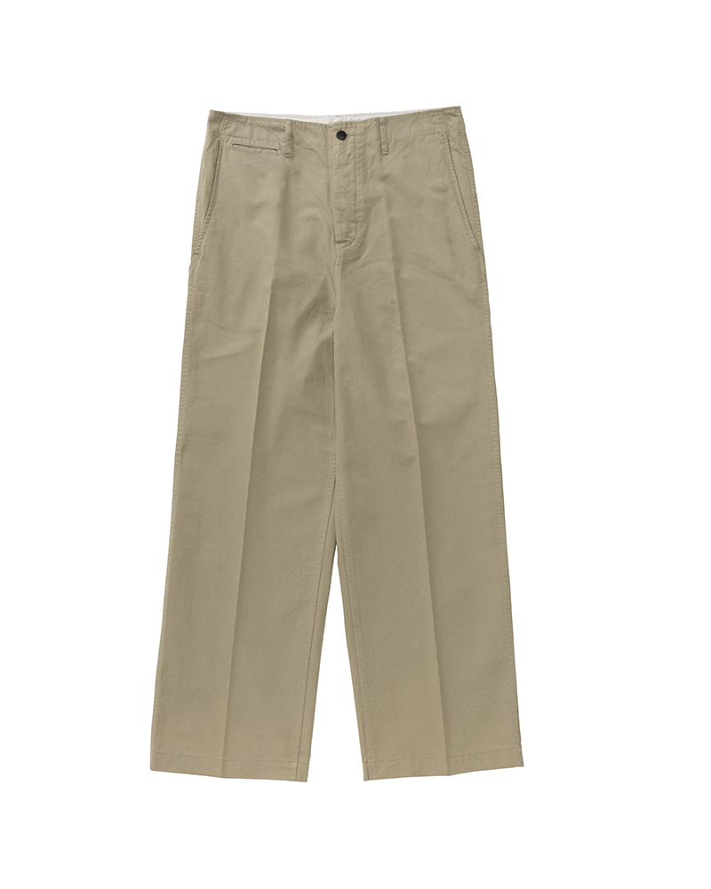 EX WIDE CHINO PANTS LT.GREEN 1