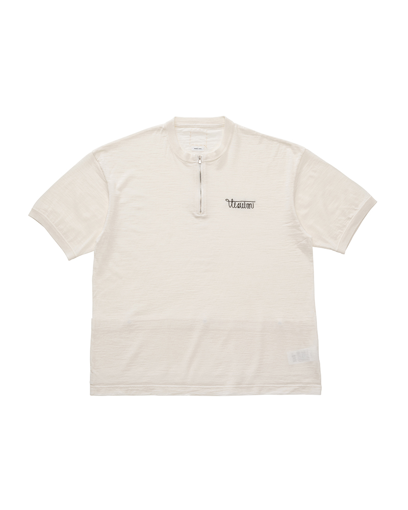 MERCKX ZIP P.O. S/S (SUPERFINE) OFF WHITE 1