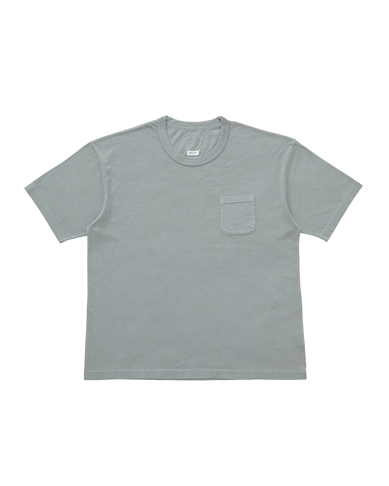 JUMBO TEE S/S DMGD LT.GREEN 1