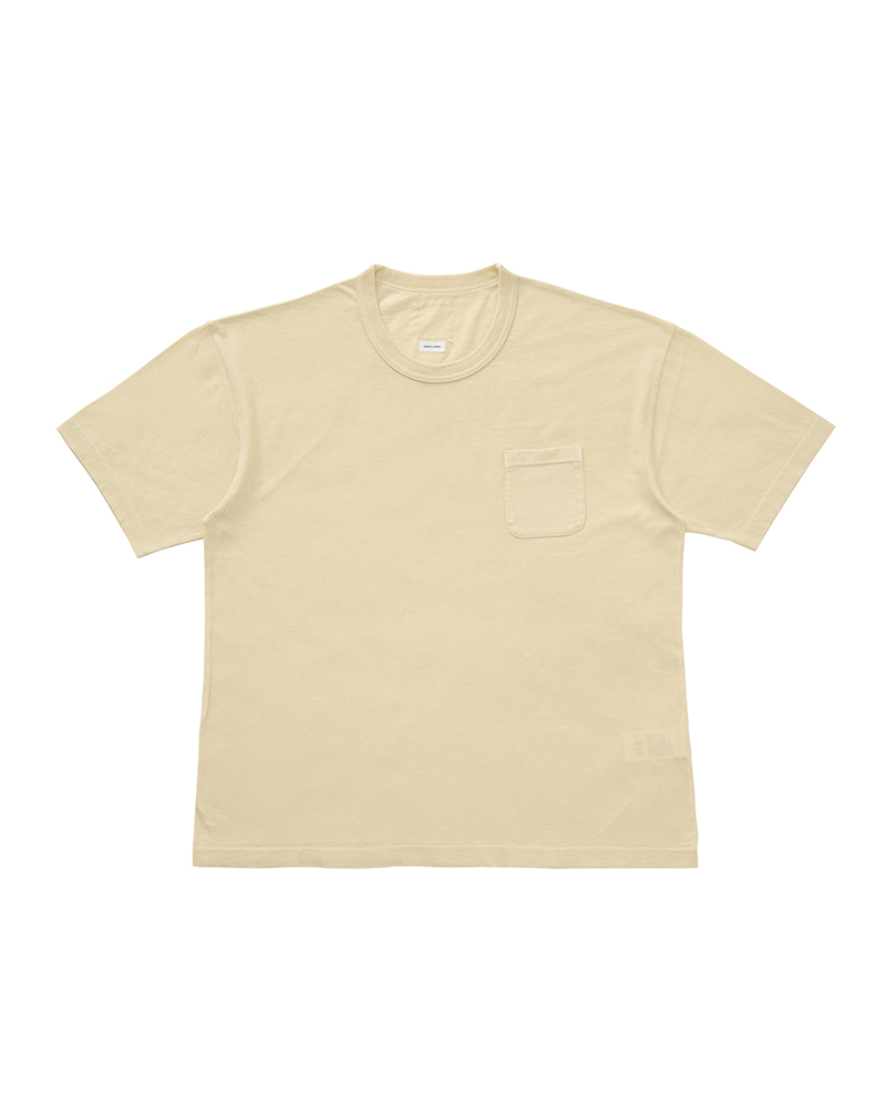 JUMBO TEE S/S DMGD YELLOW 1