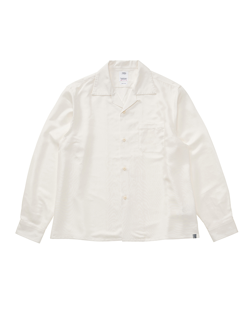 KEESEY SP SHIRT L/S (SILK) WHITE 1
