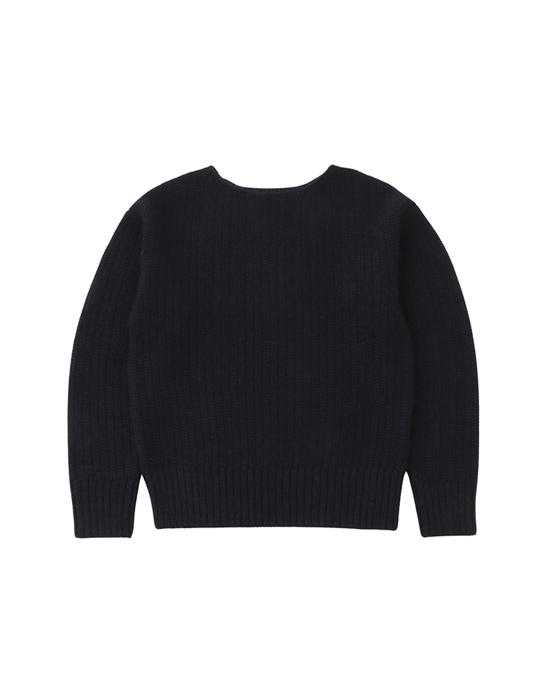 BOATNECK KNIT NAVY 1
