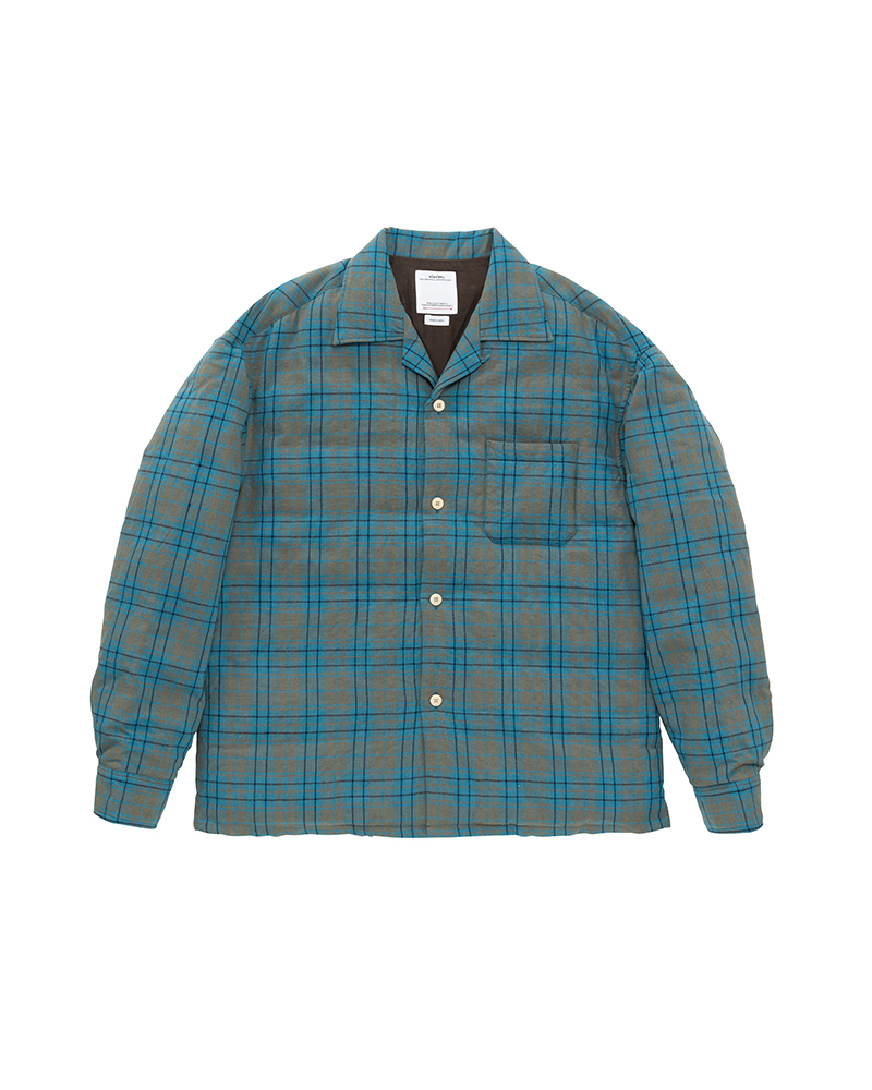 KEESEY CHECK DOWN JKT BLUE 1