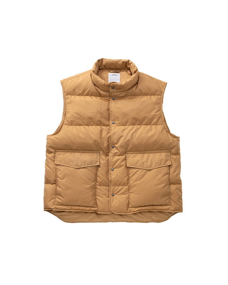 KARLUK INSULATOR DOWN VEST MUSTARD 1