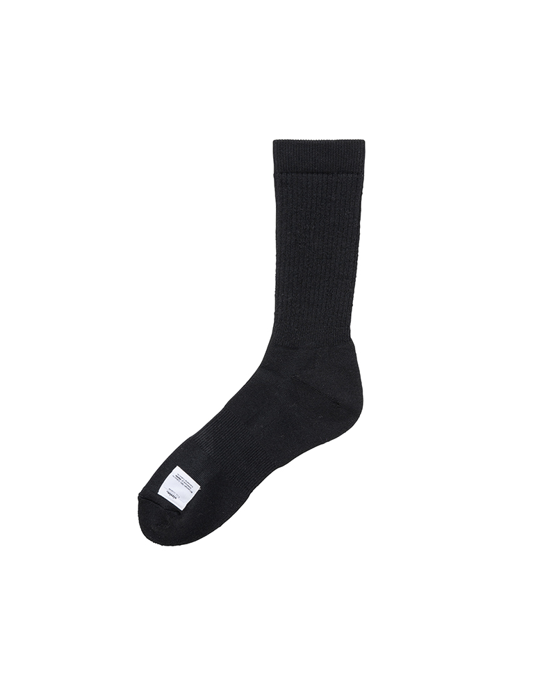 ACHILLES SOCKS HI BLACK S/M