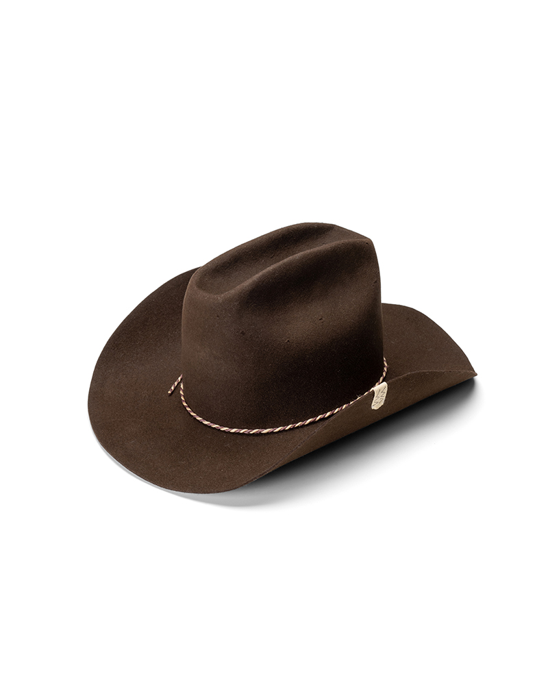 VIN COWBOY HAT DK.BROWN S/M