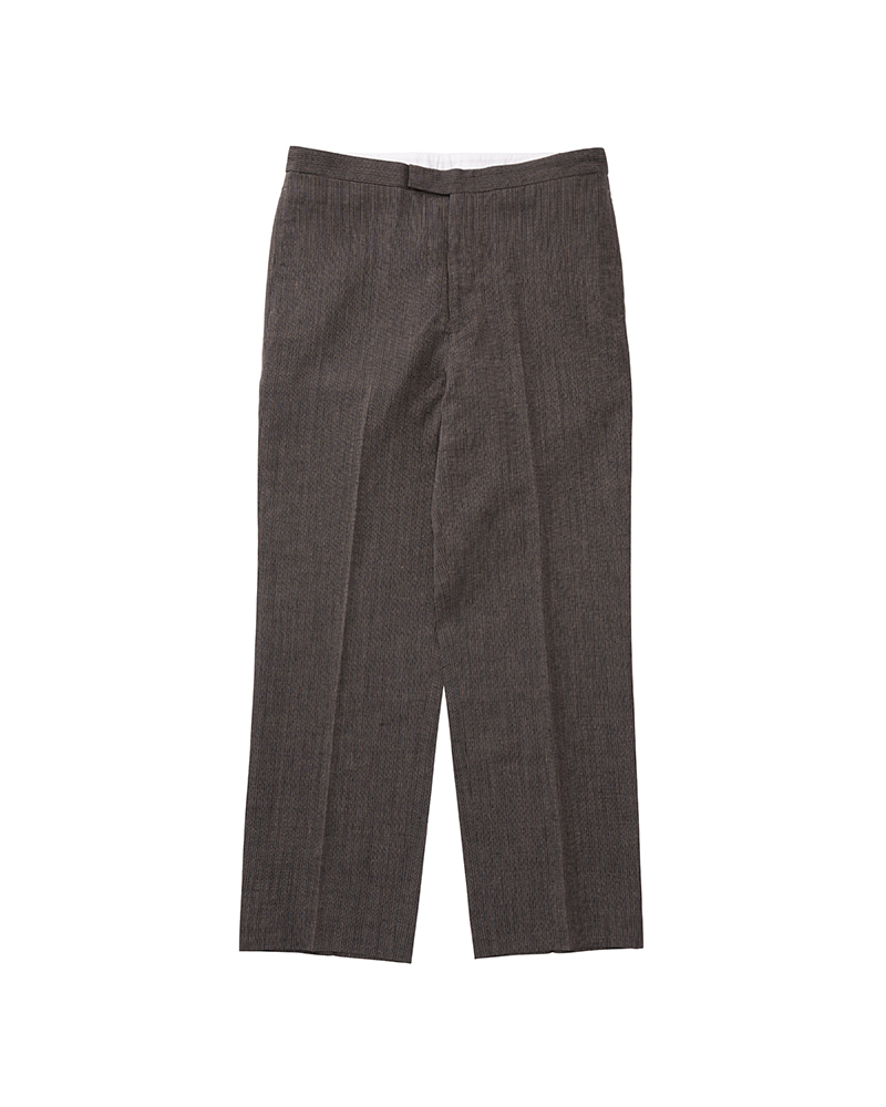 WIDE SLACKS SANTOME CHARCOAL 1