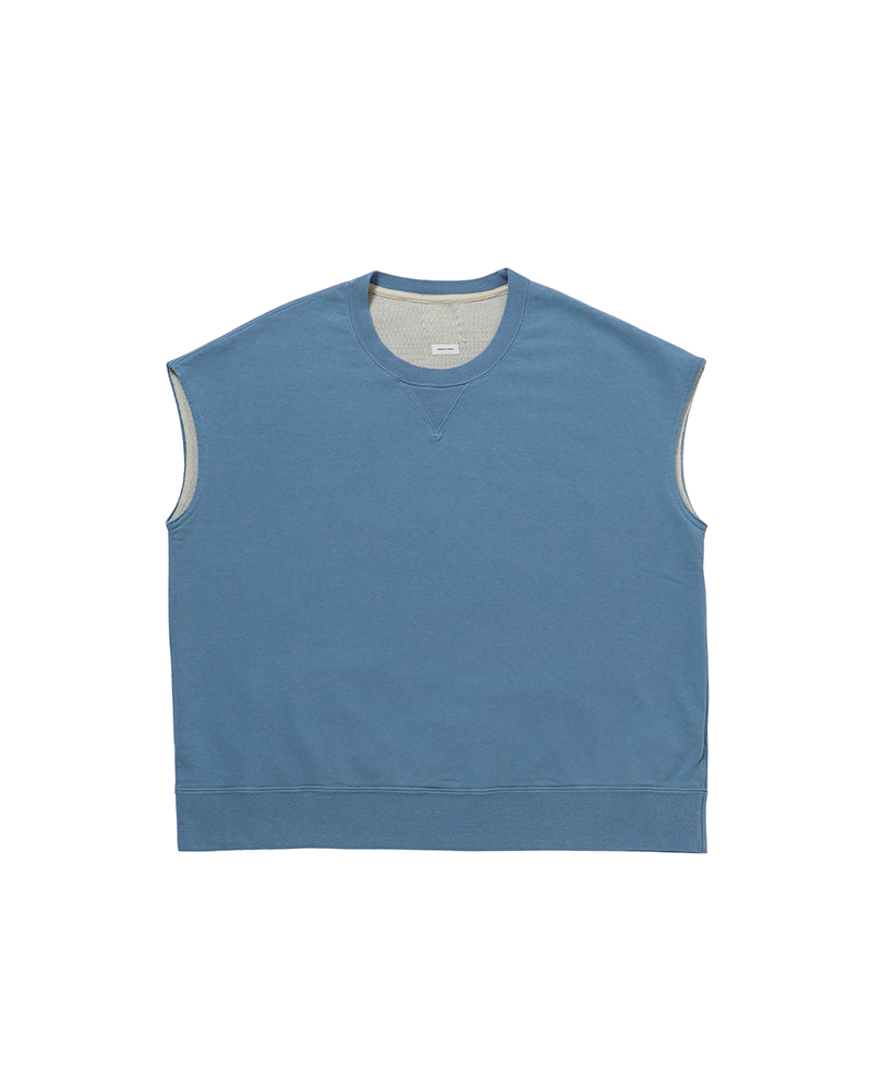MONDO DUAL SWEAT S/L DMGD LT.BLUE 1