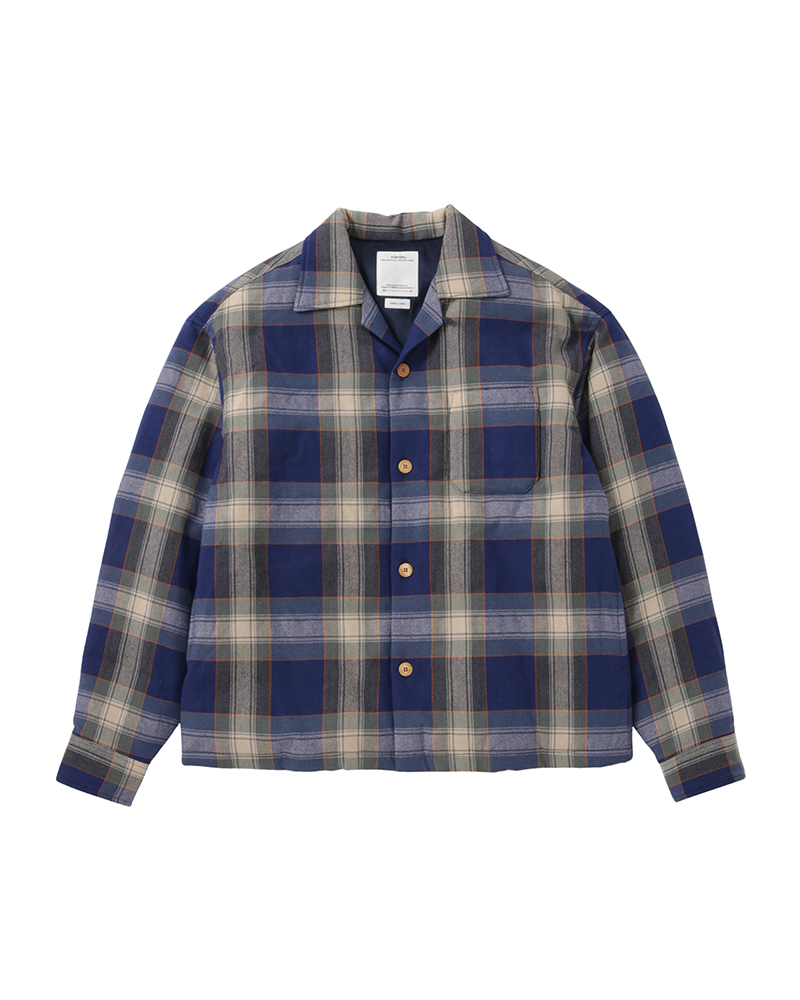 KEESEY CHECK DOWN JKT BLUE 1