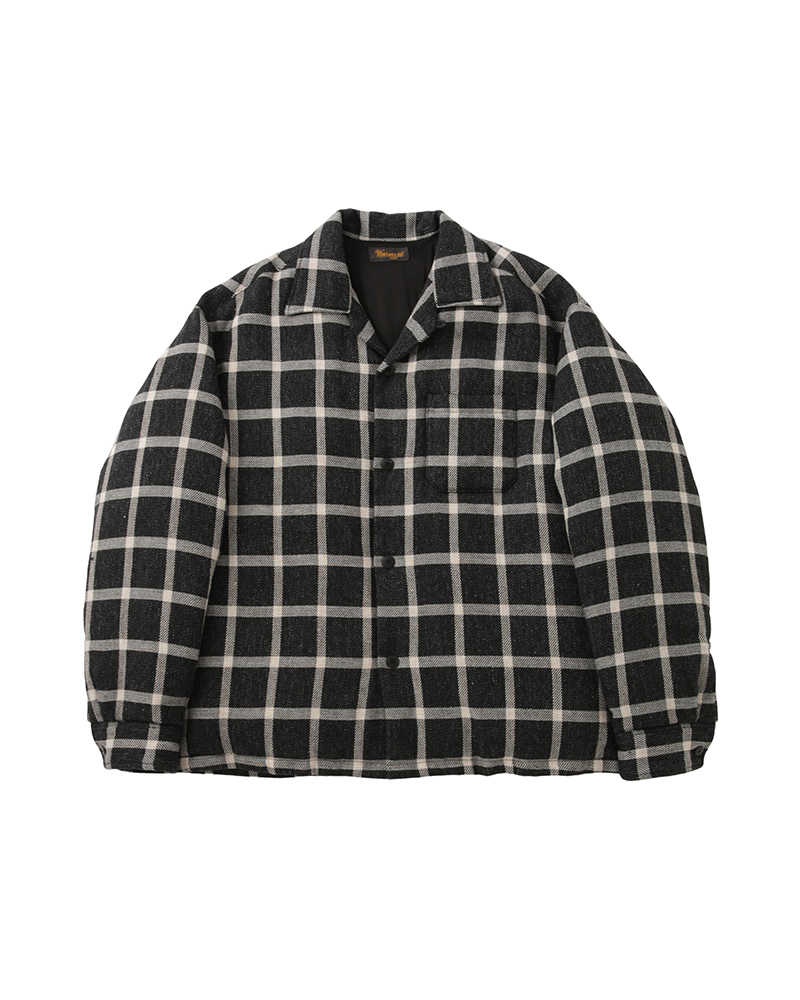 KEESEY CHECK DOWN JKT BLACK 1