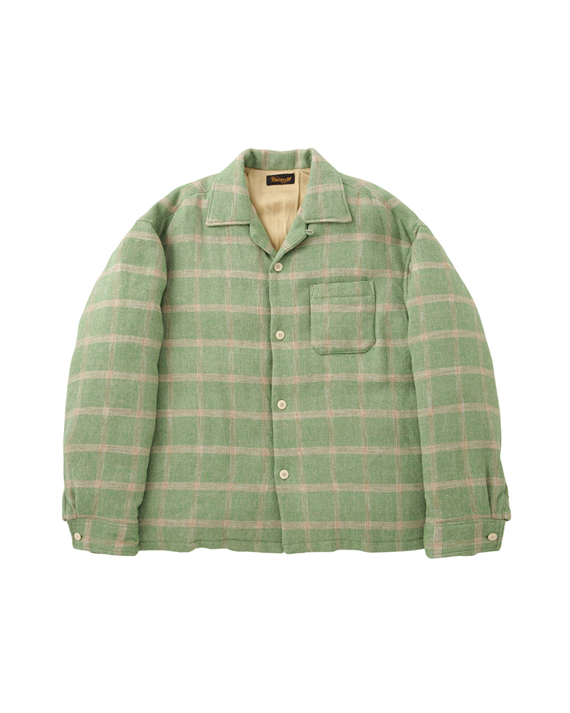 KEESEY CHECK DOWN JKT LT.GREEN 1