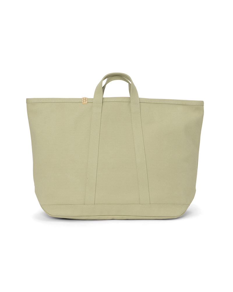 CANVAS RIME TOTE (L) LT.GREEN -