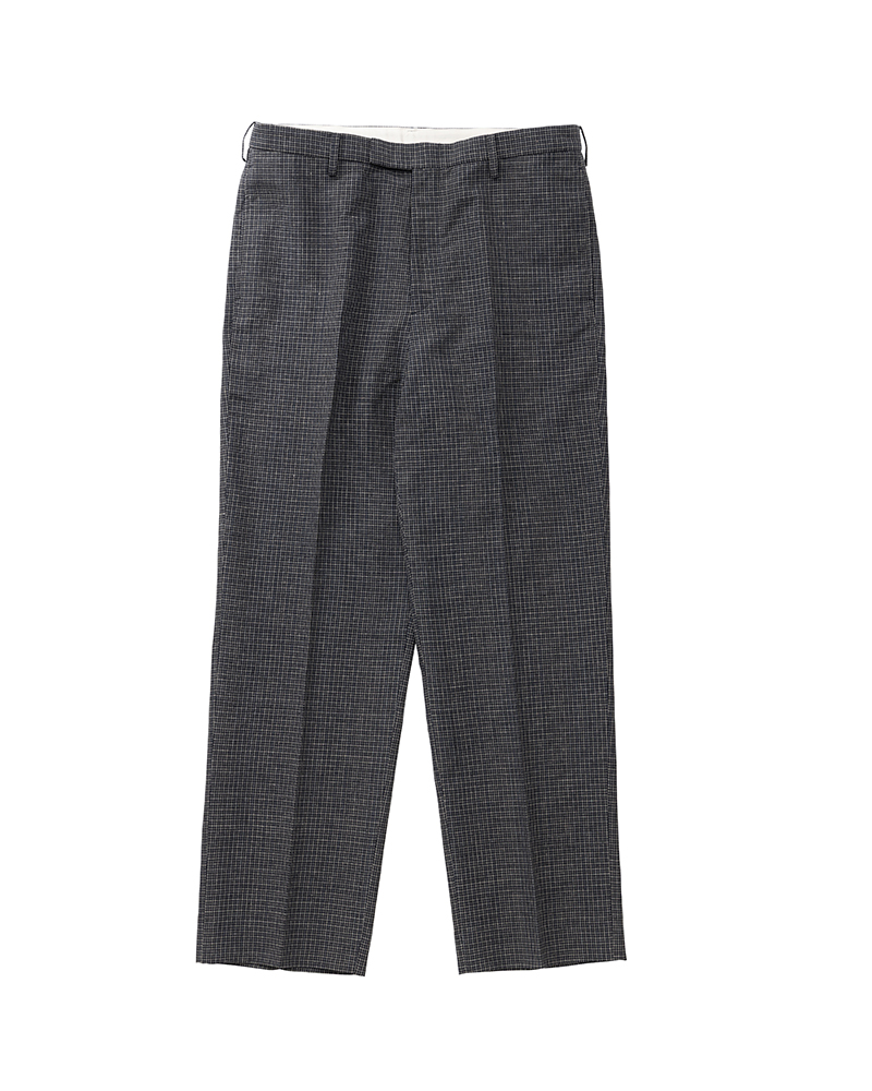 WALKER SLACKS SANTOME CHECK NAVY 1