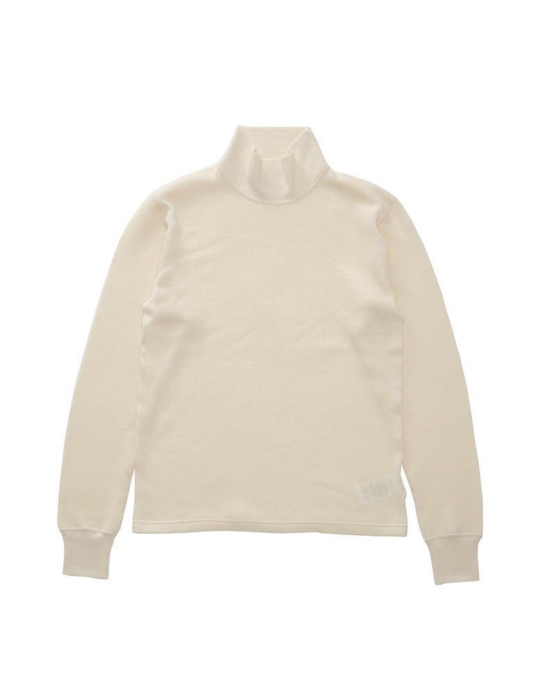 SOLAR WAFFLE SKIVVY L/S (SUPERFINE) IVORY 1