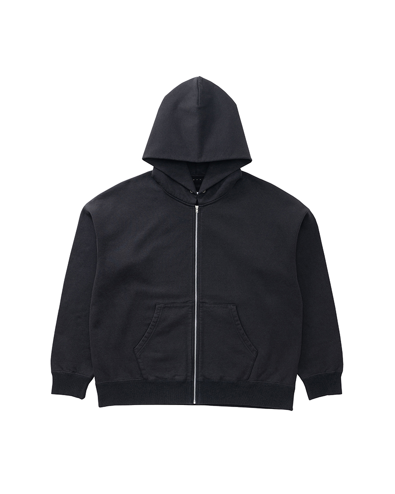 ULTIMATE JUMBO SB HOODIE F.Z. BLACK 1