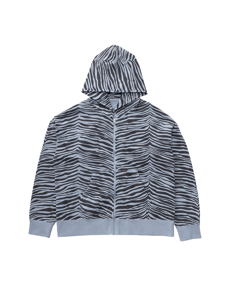 JUMBO SB HOODIE F.Z. QUAGGA LT.BLUE 1