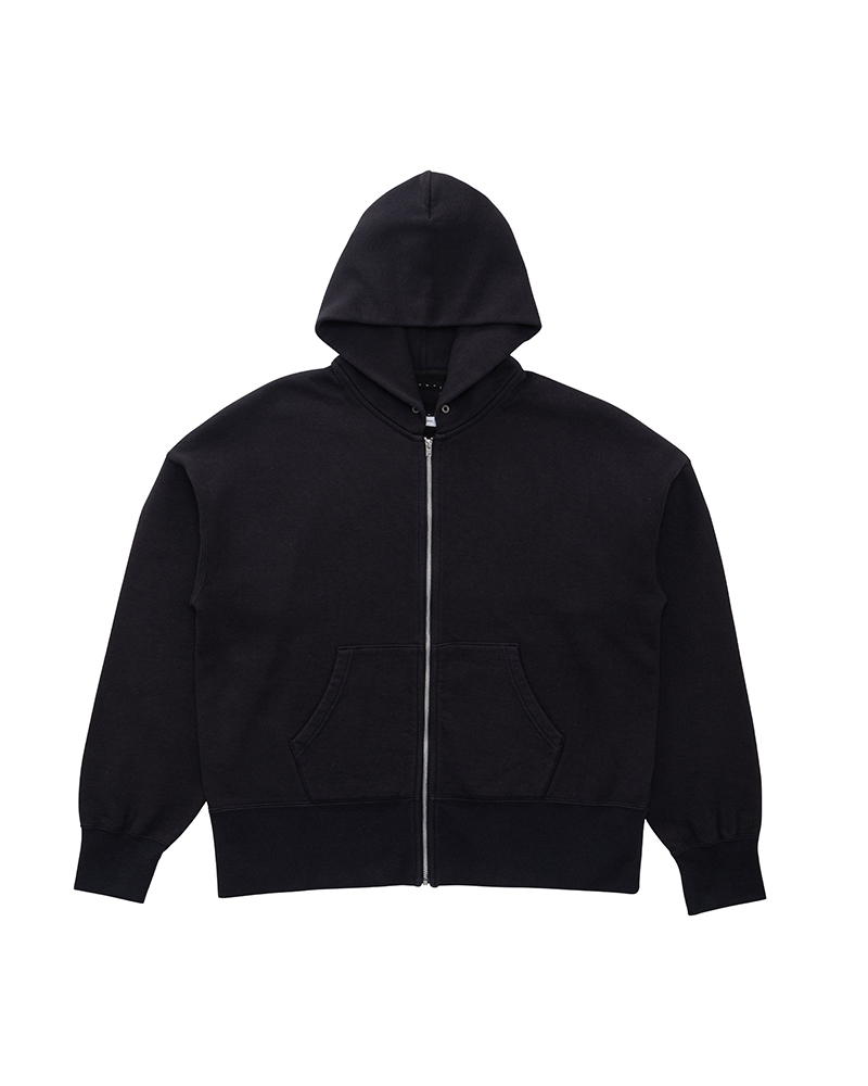 COURT HOODIE F.Z. BLACK 1