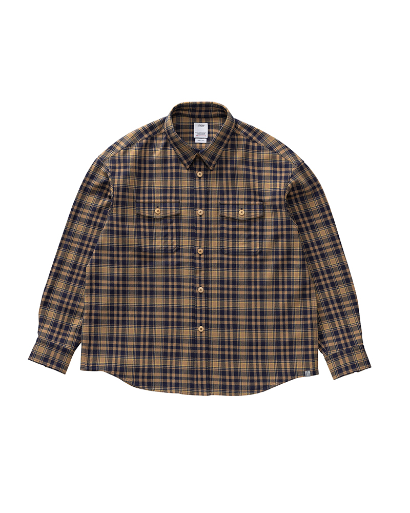 LUMBER CHECK L/S NAVY 1