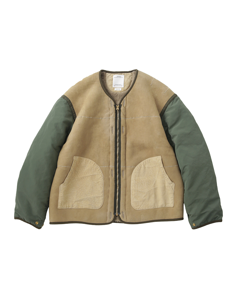 IRIS JKT (SHEEPSKIN) BEIGE 1