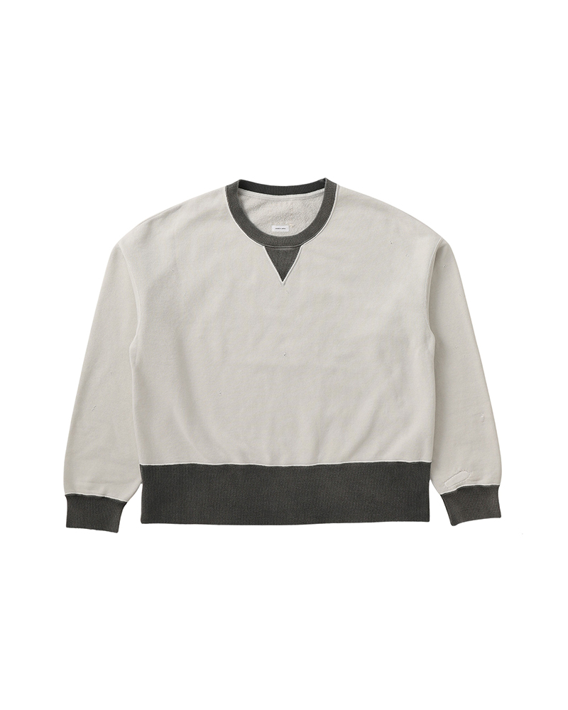 FELLOW SWEAT L/S 2-TONE CRASH BLACK 1